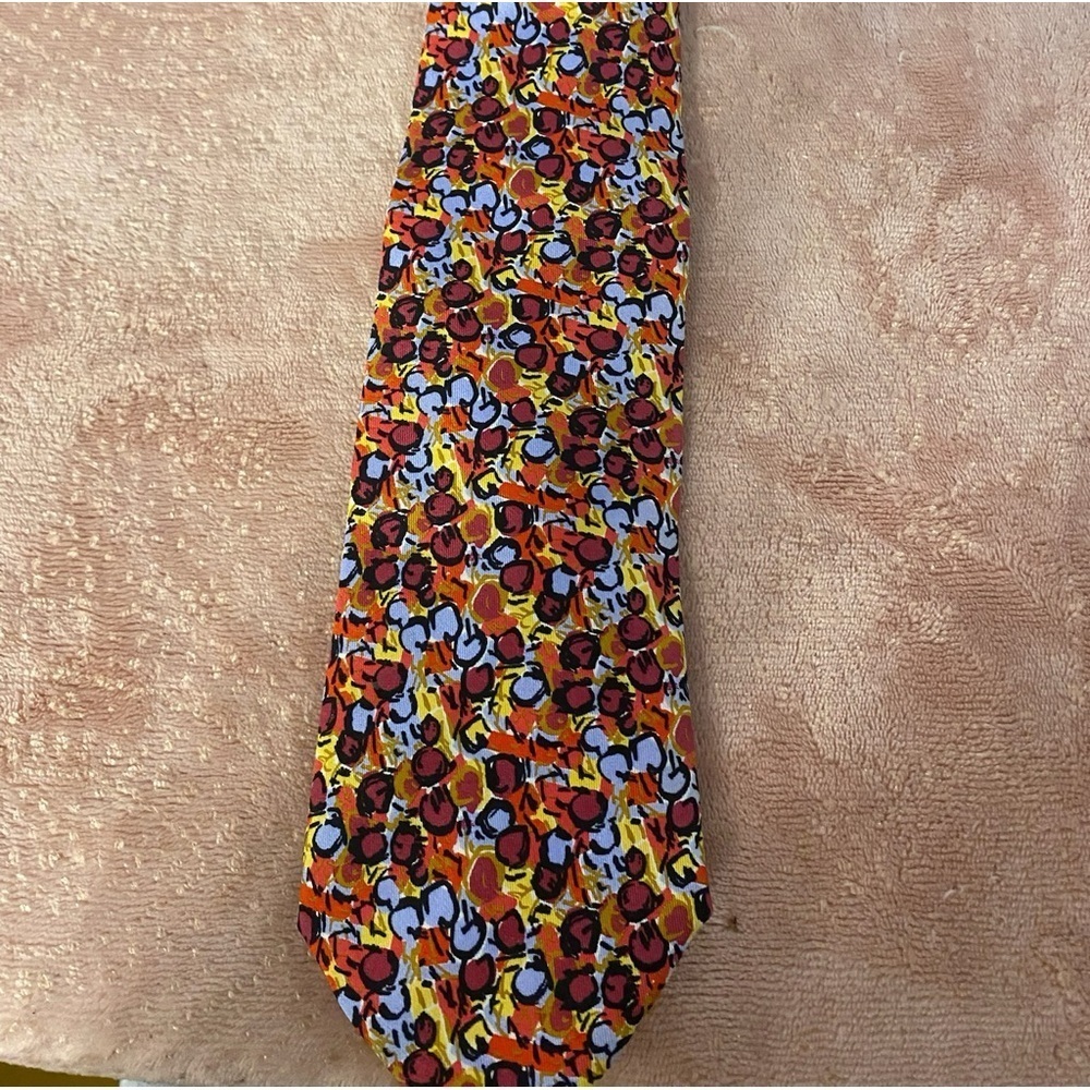 Vibrant Multicolor Tie - Picture 3 of 8
